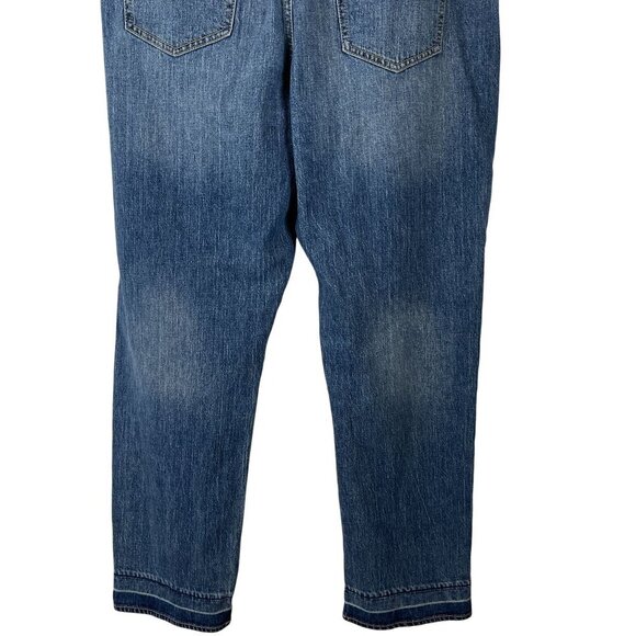 Universal Thread Women Blue Straight leg High Rise Denim Jeans 16/33R - Picture 7 of 8